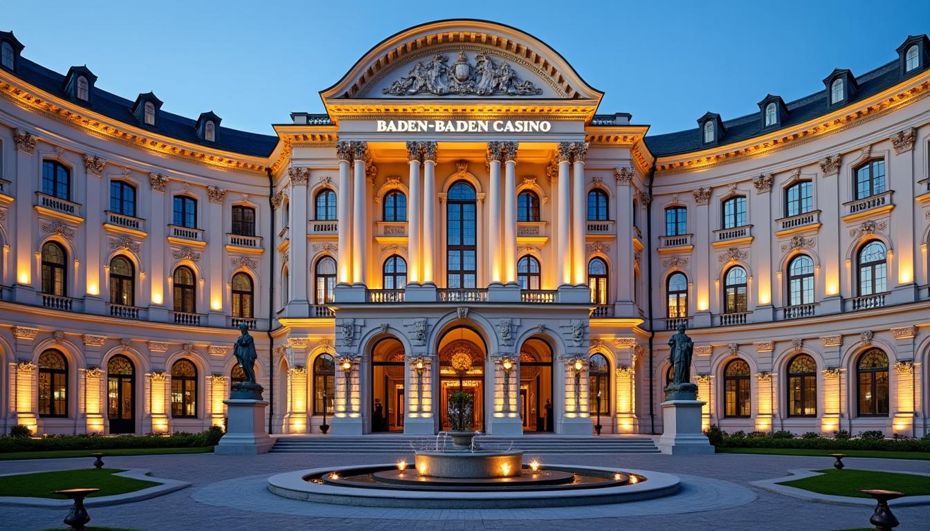 Les événements majeurs à ne pas manquer au casino Baden cette année