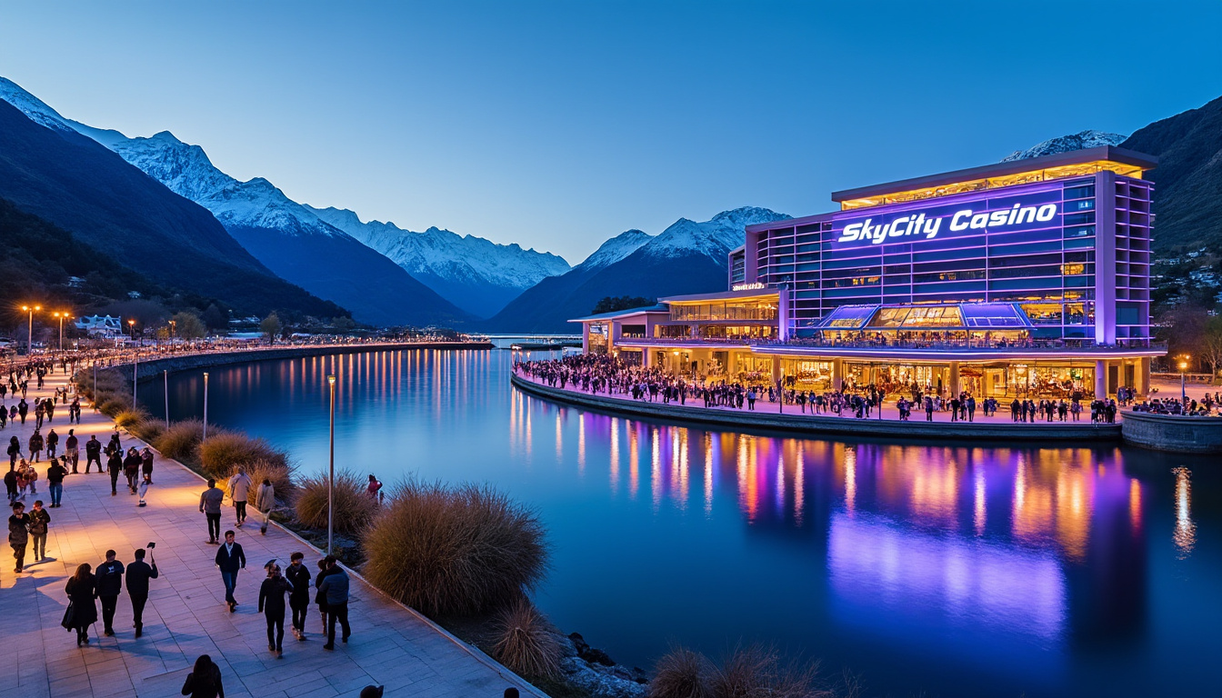 Casino SkyCity Queenstown en Nouvelle-Zélande : un paradis pour les amateurs de jeux