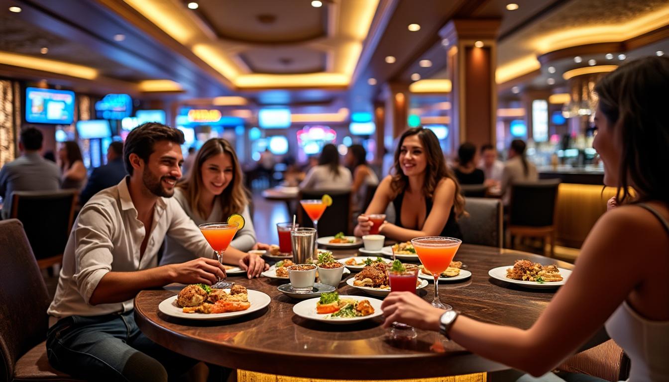 découvrez la gastronomie raffinée du casino joa d'uriage, où l'art culinaire rencontre le plaisir du jeu. savourez des plats gourmands dans une ambiance élégante, pour une expérience qui allie saveurs et divertissement.