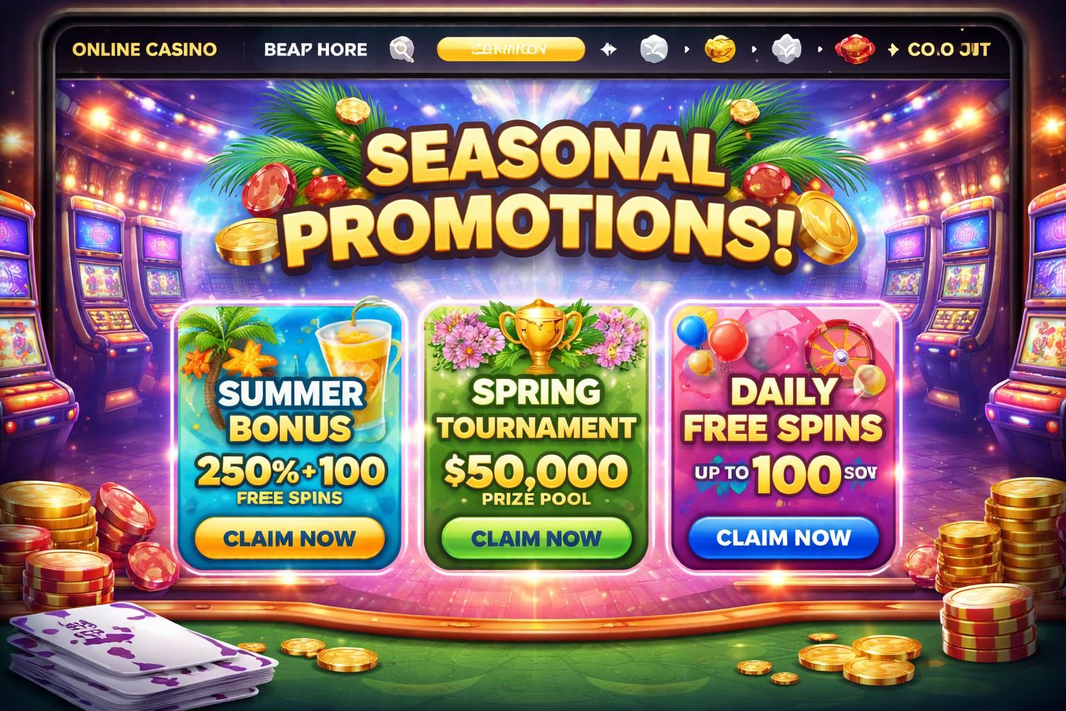 découvrez les promotions saisonnières exclusives d'ignition casino qui offrent des avantages uniques et rendent chaque expérience de jeu inoubliable pour les joueurs.