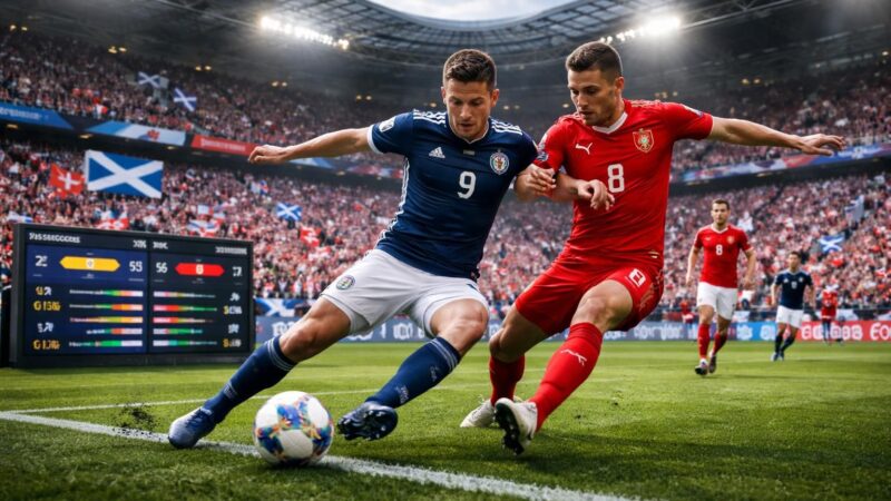 Pronostic Ecosse vs Suisse : Les statistiques qui peuvent influencer le résultat